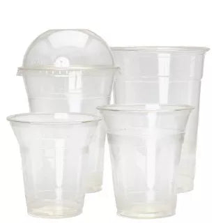 PLA Biodegradable Smoothie Cups & Lids
